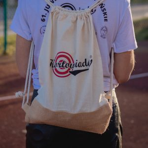 Worek z jutowym wykończeniem - obrazek 2